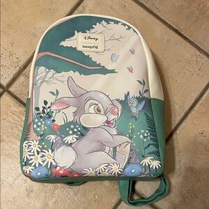 Loungefly Disney Thumper Backpack - Green and Cream